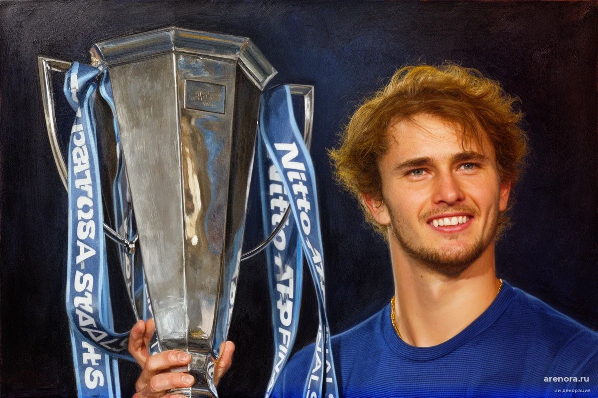 Зверев вышел на корт в форме топ-клуба: в его боксе заметили звезд Лиги чемпионов