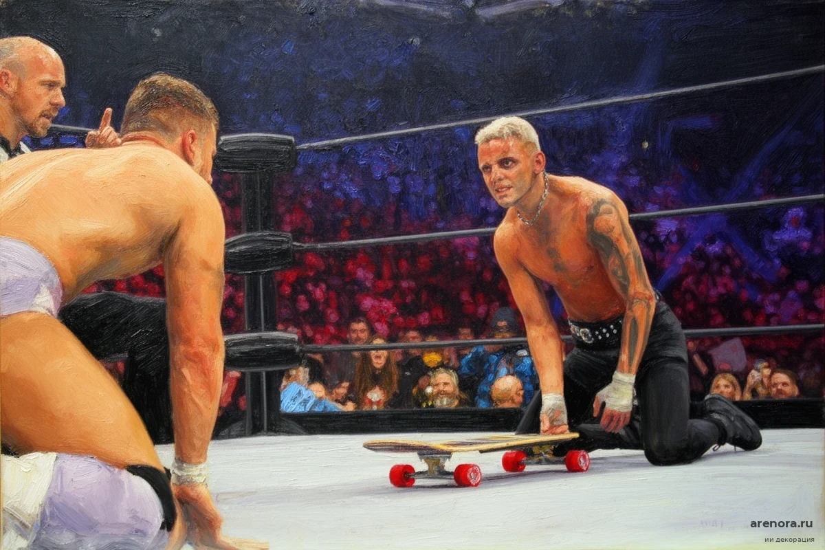 Дарби Аллин сотворил невозможное: титульный бой против MJF завершился за считаные секунды