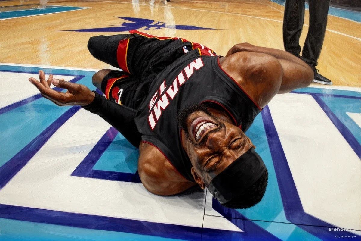 Судьи пропустили подножку: как одна травма в плей-ин досрочно завершила сезон «Майами»