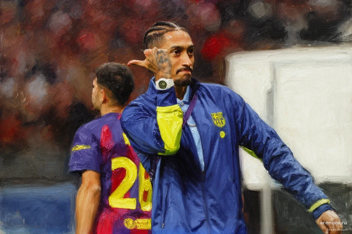 Рафинья обвинил судей в «ограблении» «Барселоны»: жест игрока после матча вызвал скандал